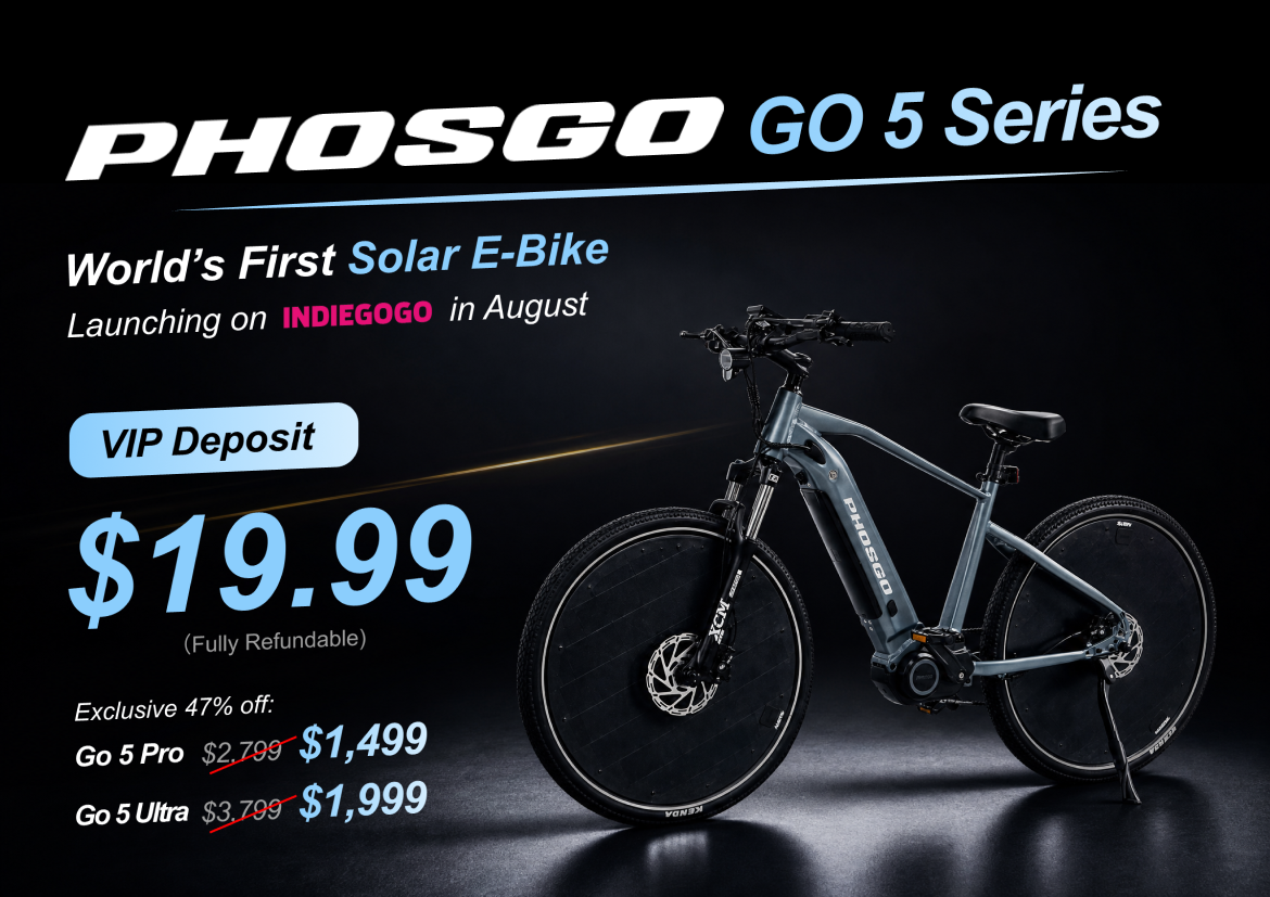 PHOSGO Solar E-Bike - Deposit Reservation