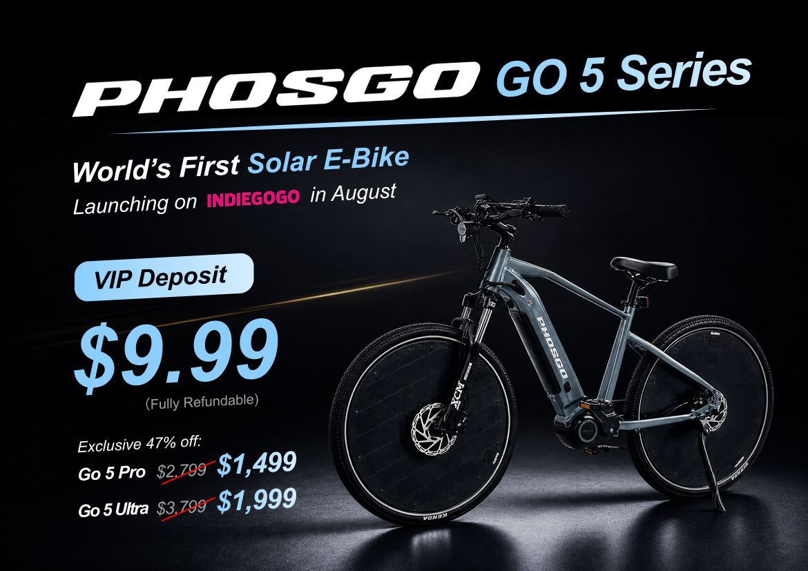 PHOSGO Solar E-Bike