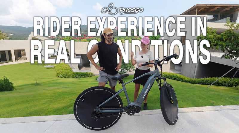 Rider Experience in Real Conditions| PHOSGO Solar E-Bike